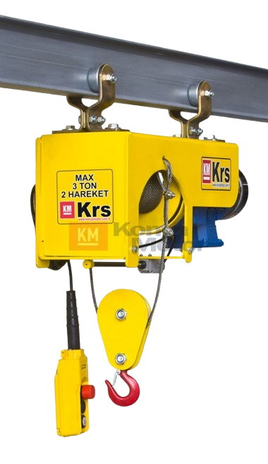 3 Ton 2 Hareket Monoray Vinç